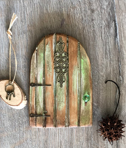 Old Wood Fairy Door