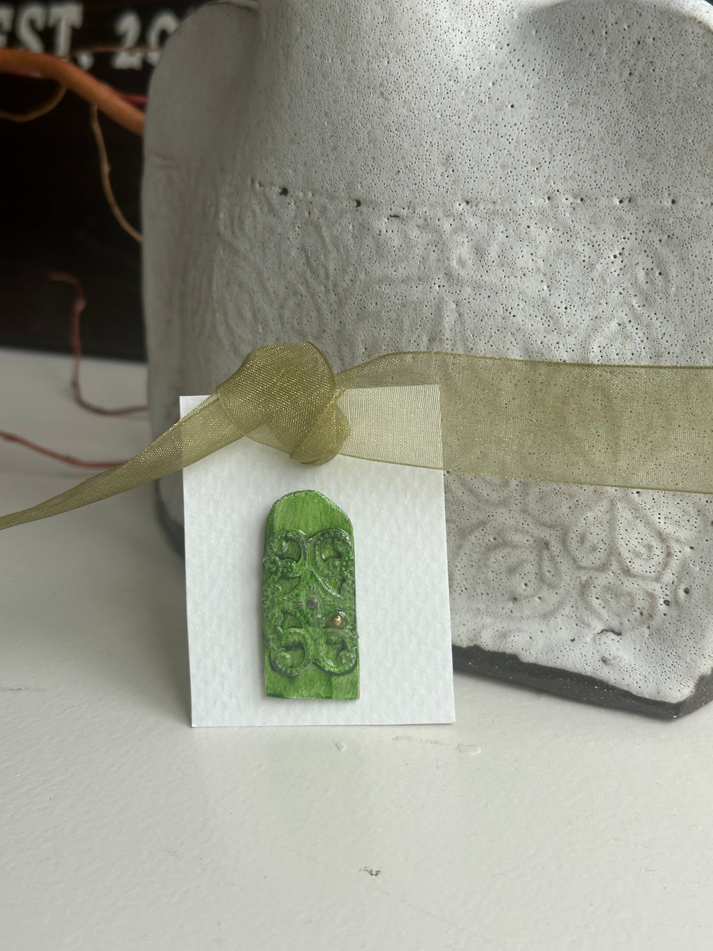 Fairy Door Pin, Brooch