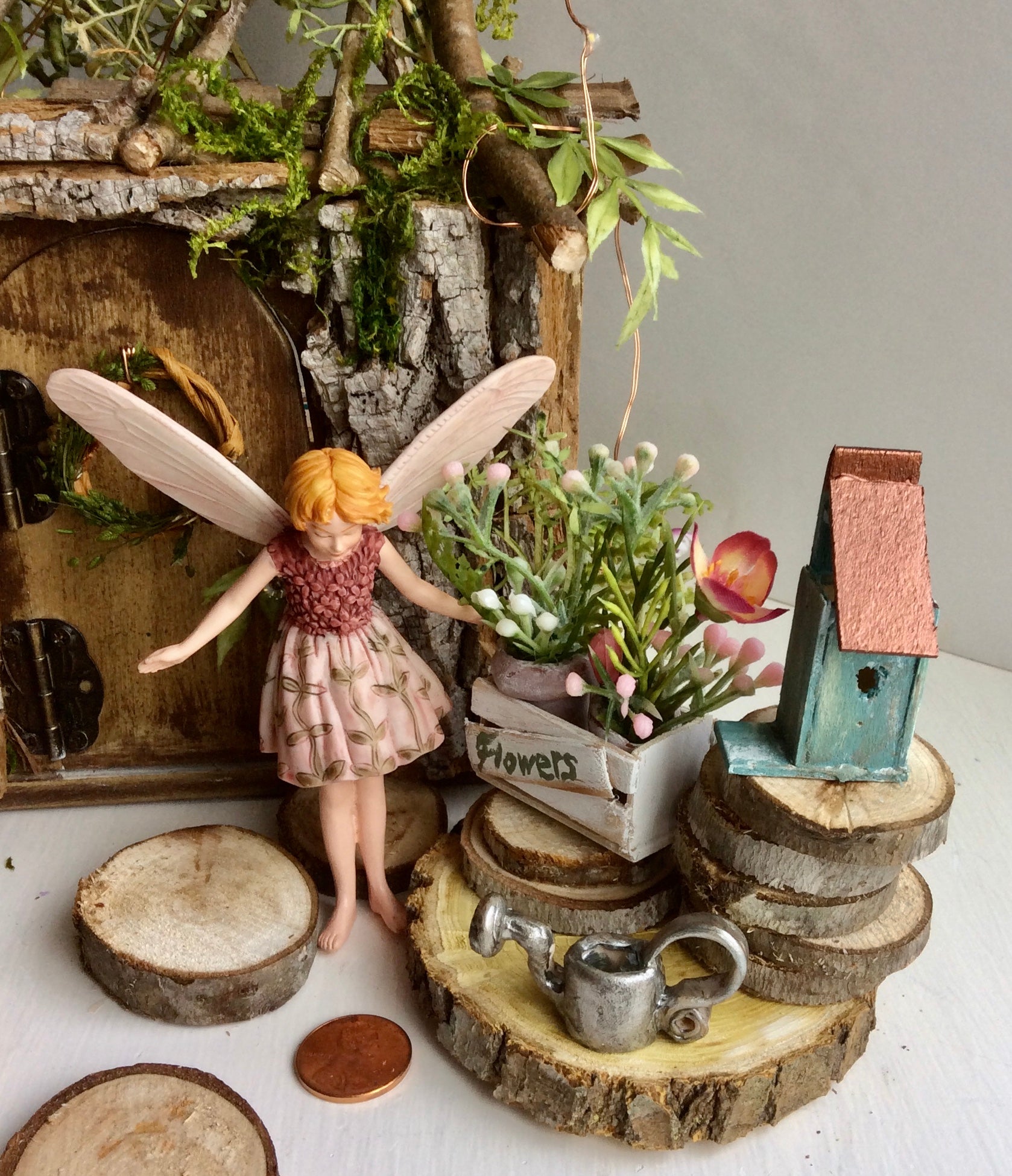 Fairy Art Studio with Accessories Size 8”L x 8”W x 12”H