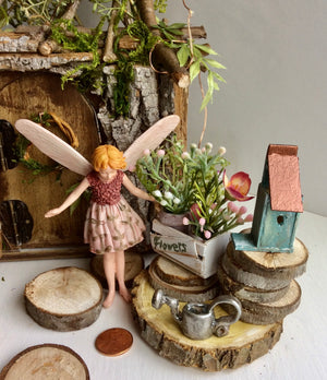 Fairy Art Studio with Accessories Size 8”L x 8”W x 12”H