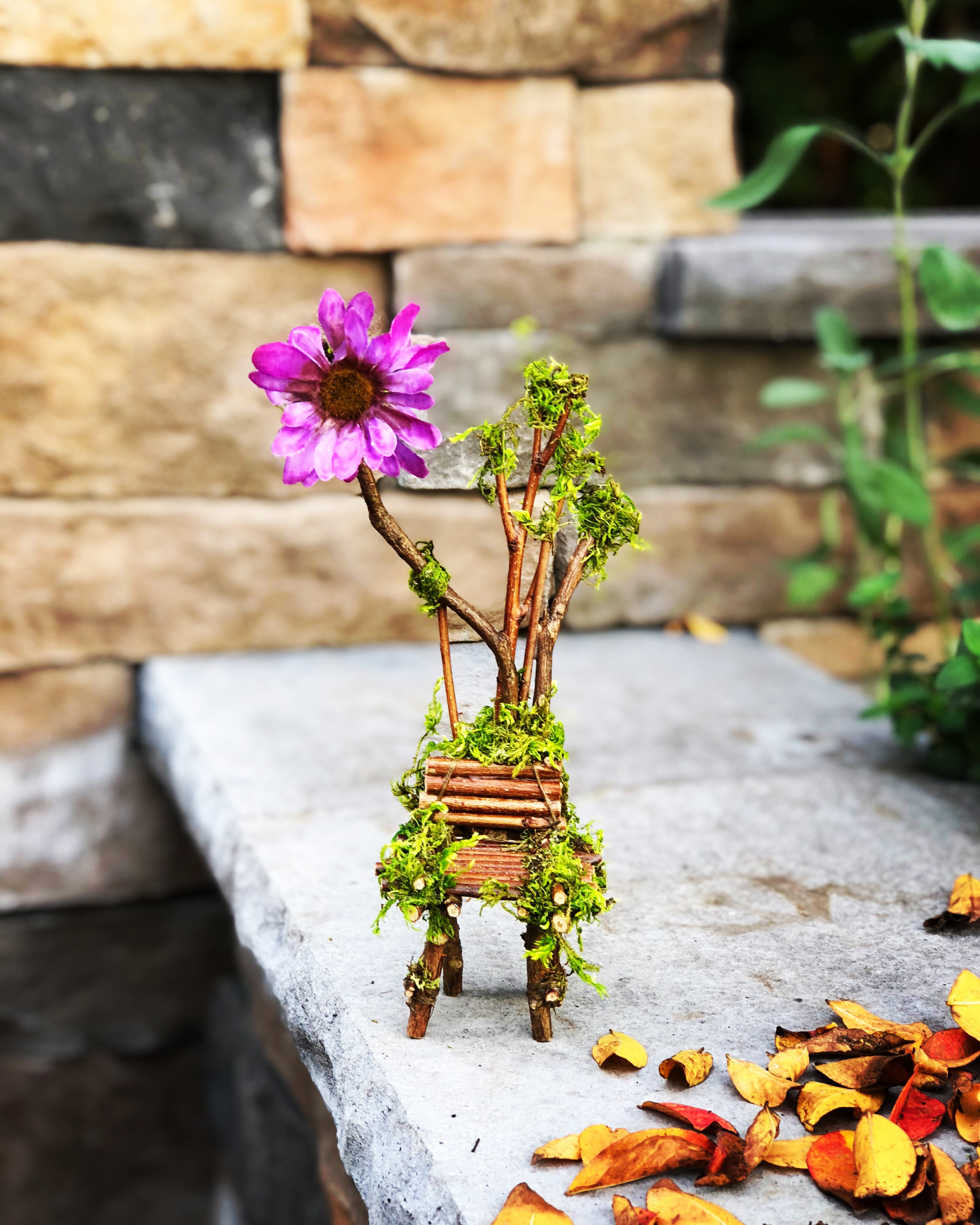 Sycamore Branch Fairy Chair, Each one of a kind