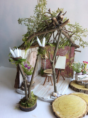 Fairy Art Studio with Accessories Size 8”L x 8”W x 12”H
