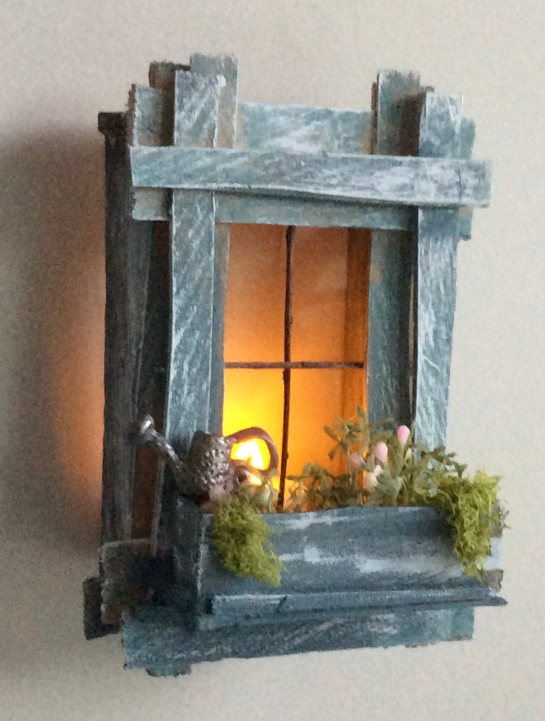 Fairy Window with Twinkle Light